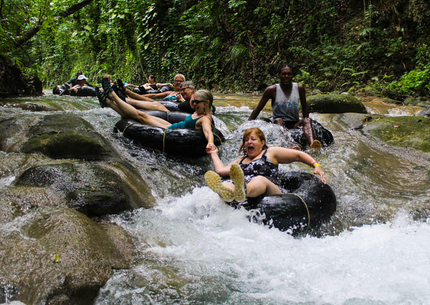 Ocho Rios Blue Hole & River Tubing  Adventure + Admission